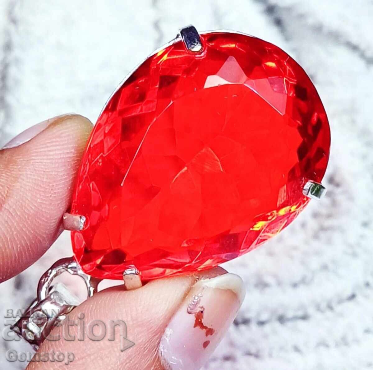 ΒΓΤ! 83.95 κ-τ φυσικό ασημένιο μενταγιόν με τοπάζι 1ct! με τιμή 27.00 BGN | € 13.80 ΒΓΤ! 83.95 κ-τ φυσικό ασημένιο μενταγιόν με τοπάζι 1ct! με τιμή 27.00 BGN | € 13.80