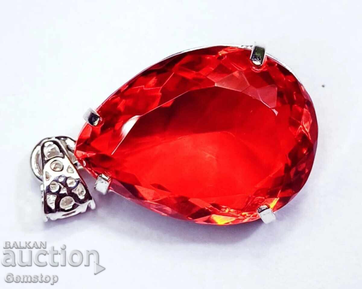 Δημοπρασία ΒΓΤ! 83.95 κ-τ φυσικό ασημένιο μενταγιόν με τοπάζι 1ct! Δημοπρασία ΒΓΤ! 83.95 κ-τ φυσικό ασημένιο μενταγιόν με τοπάζι 1ct!