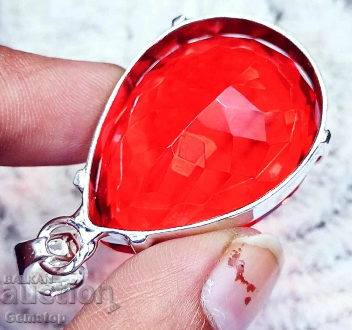 ΒΓΤ! 83.95 κ-τ φυσικό ασημένιο μενταγιόν με τοπάζι 1ct! - 5 ΒΓΤ! 83.95 κ-τ φυσικό ασημένιο μενταγιόν με τοπάζι 1ct! - 5