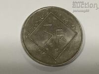 Ελβετία 5 φράγκα 1987 100 χρόνια από τη γέννηση του Λε Κορμπυζιέ