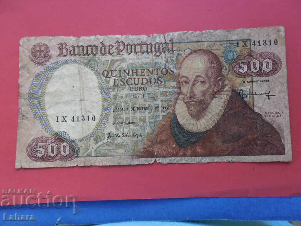 500 escudos 1979 Portugalia