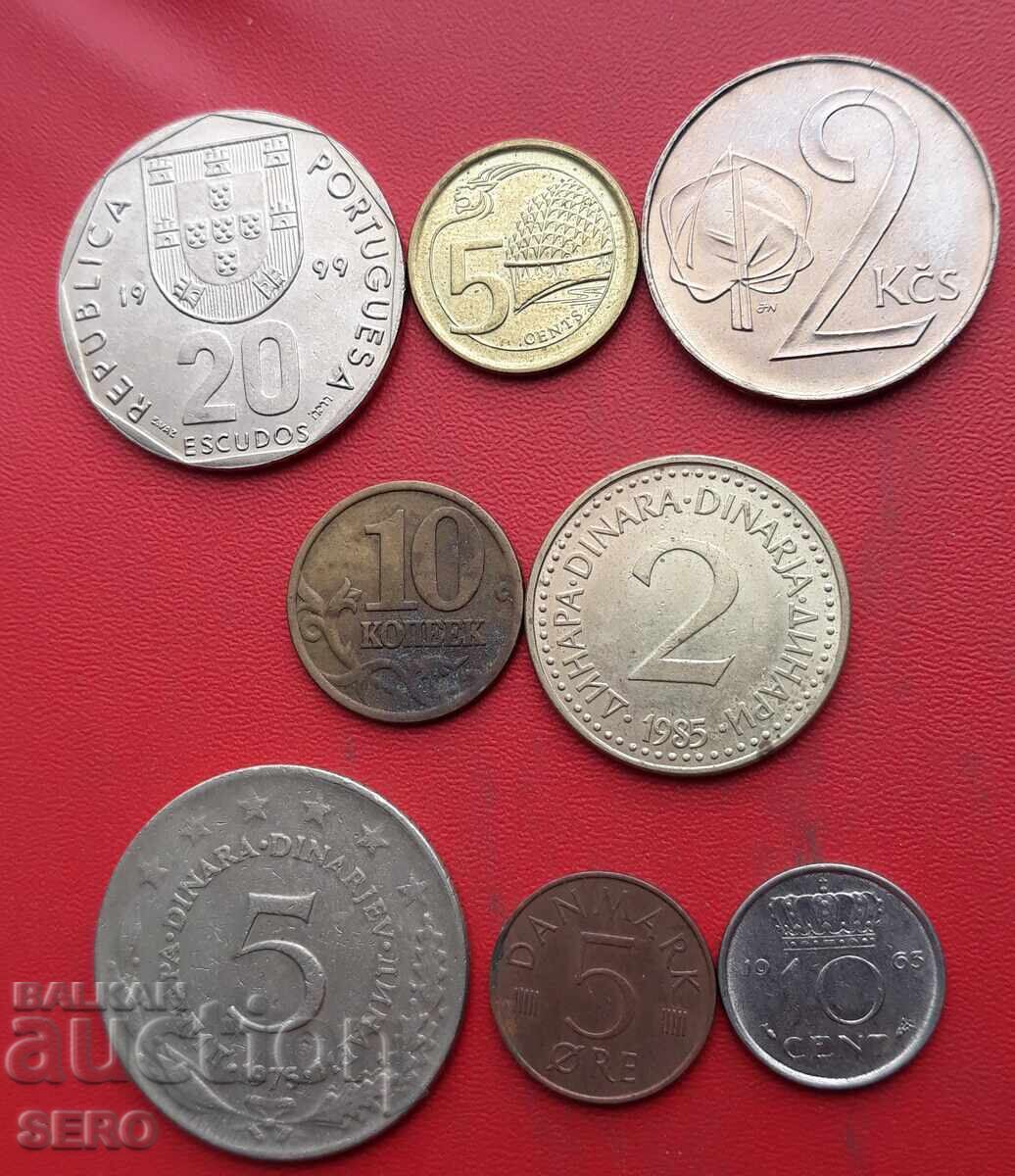 Μικτή παρτίδα 8 νομισμάτων