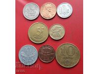 Mixed lot of 8 coins