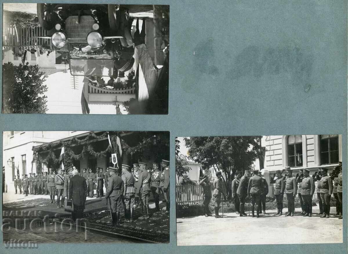 Delivery of Tsar Ferdinand Emperor Karl in Kyustendil 18 photos generals