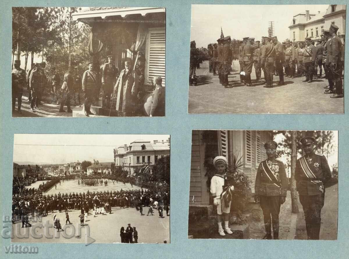 Tsar Ferdinand Emperor Karl in Kyustendil 18 photos generals - 5