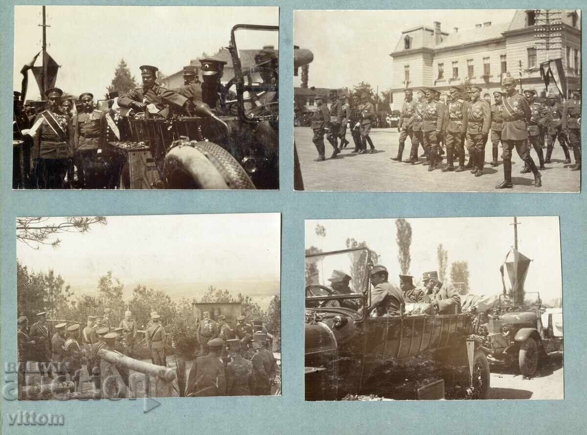 Tsar Ferdinand Emperor Karl in Kyustendil 18 photos generals - 6