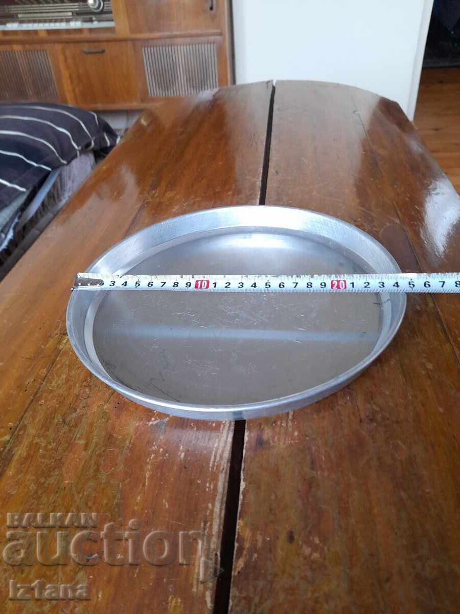 Δημοπρασία Παλιό ταψί πίτσας αλουμινίου