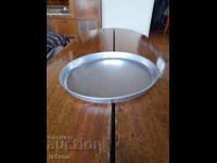 Παλιό ταψί πίτσας αλουμινίου