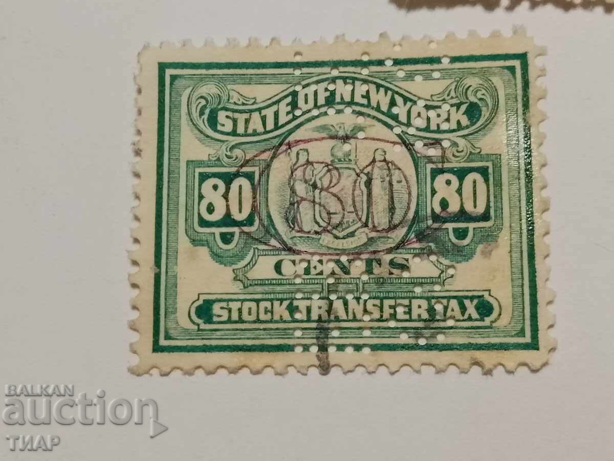 Postage stamps USA -0.01 cents - 5 Postage stamps USA -0.01 cents - 5