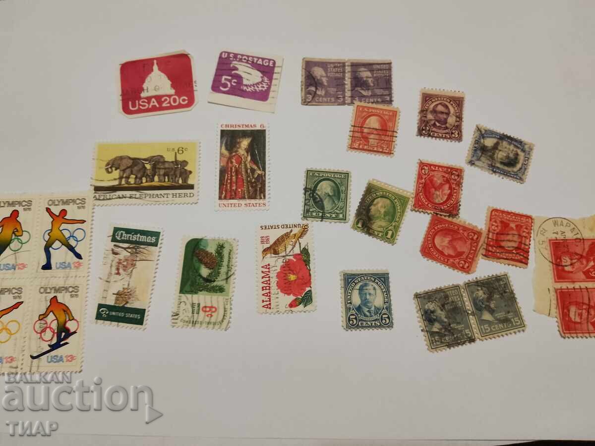 Postage stamps USA -0.01 cents Postage stamps USA -0.01 cents