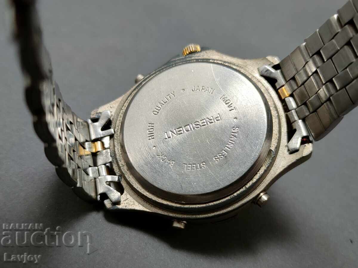 President chronograph wristwatch - 6