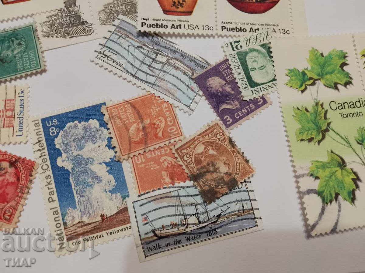 Аукцион Пощенски марки САЩ -0.01ст