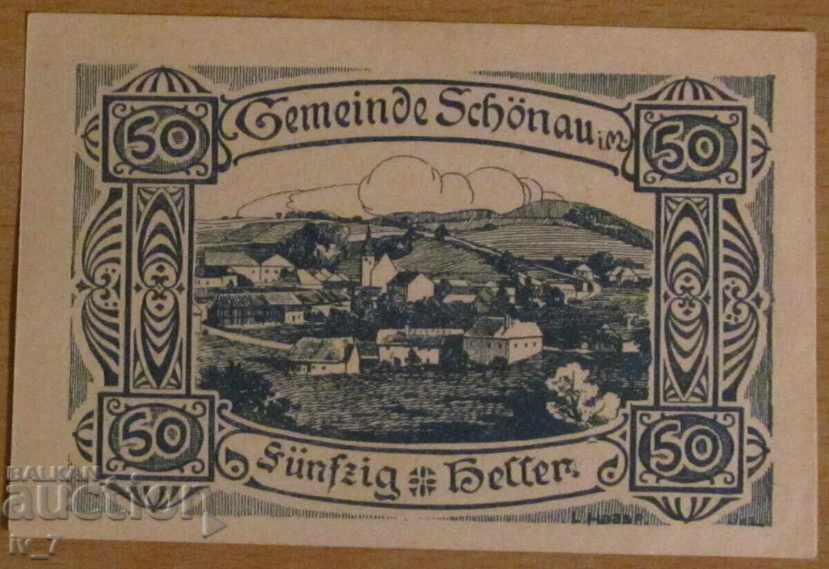 50 ΧΕΛΕΡΑ 1920 godina, ΑΥΣΤΡΙΑ - UNC