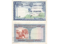 tino37 - FRENCH INDOCHINA - 1 PIASTRE - 1954 - XF
