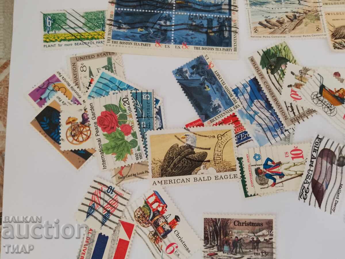 Auction Postage stamps USA -0.01 cents Auction Postage stamps USA -0.01 cents