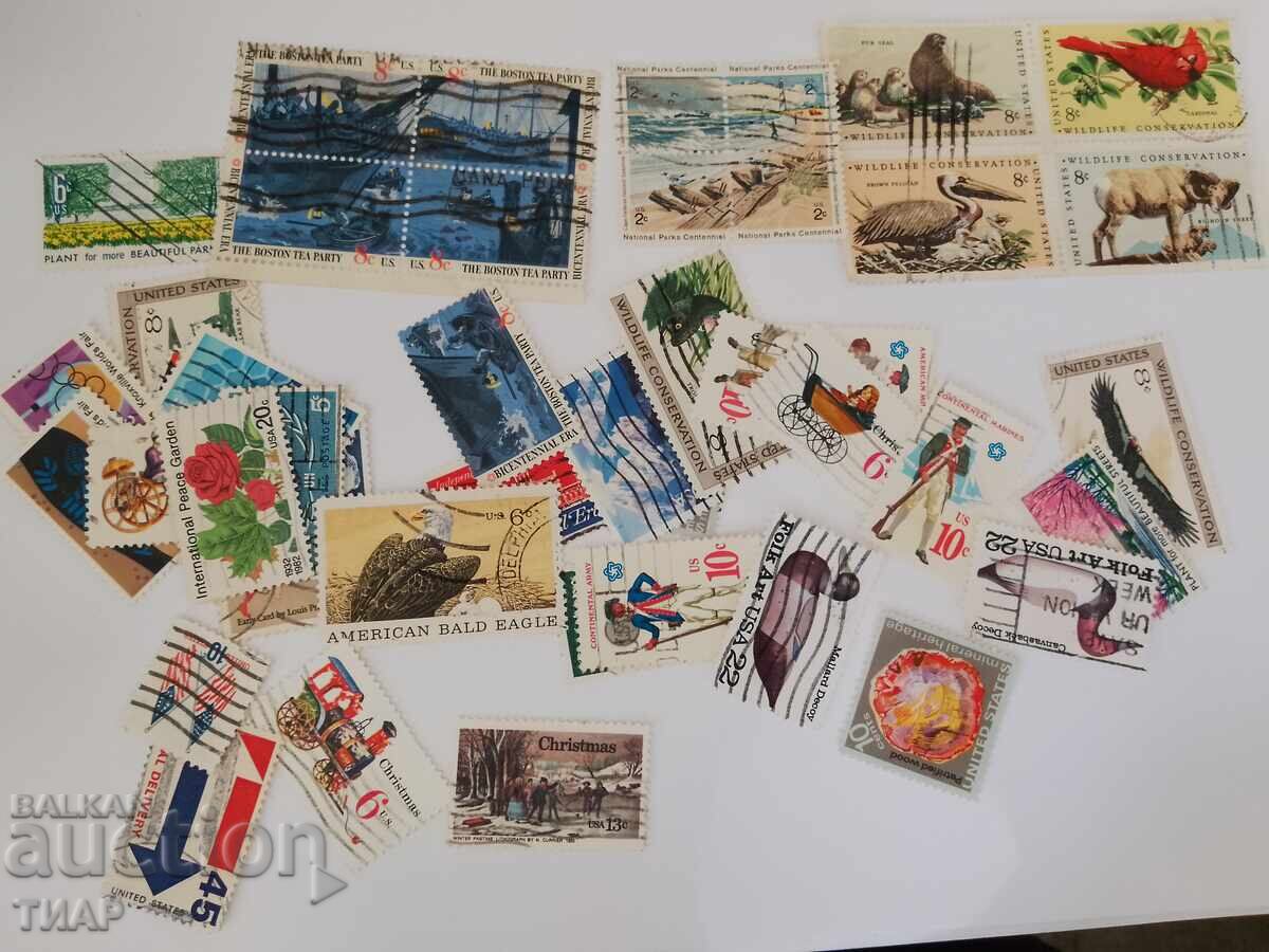 Postage stamps USA -0.01 cents Postage stamps USA -0.01 cents