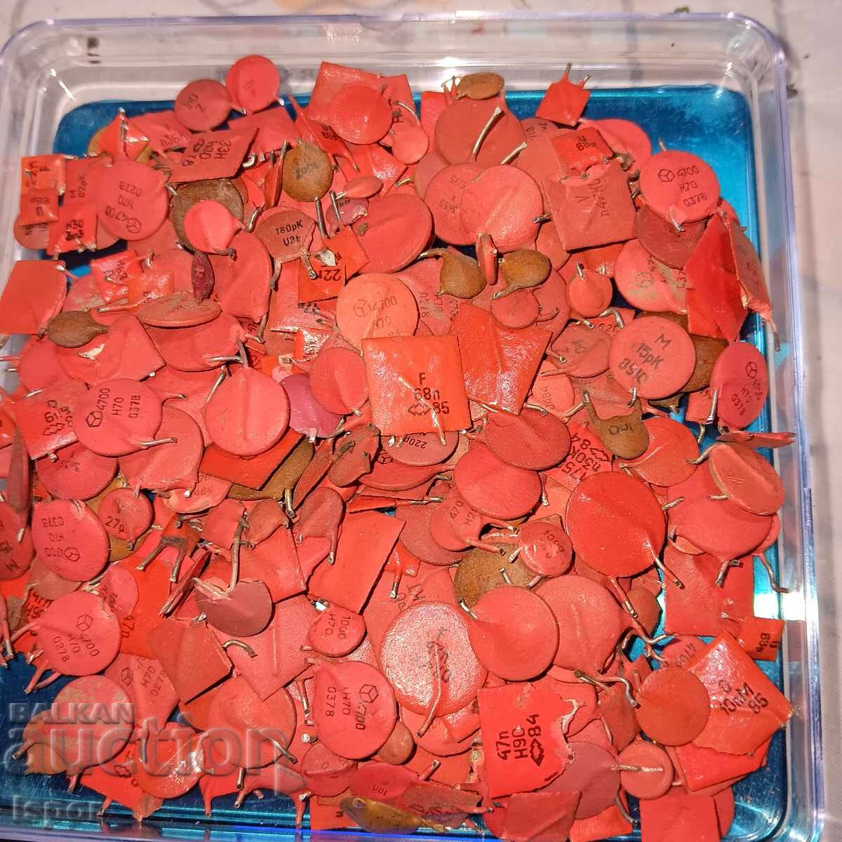 USSR capacitors flasks