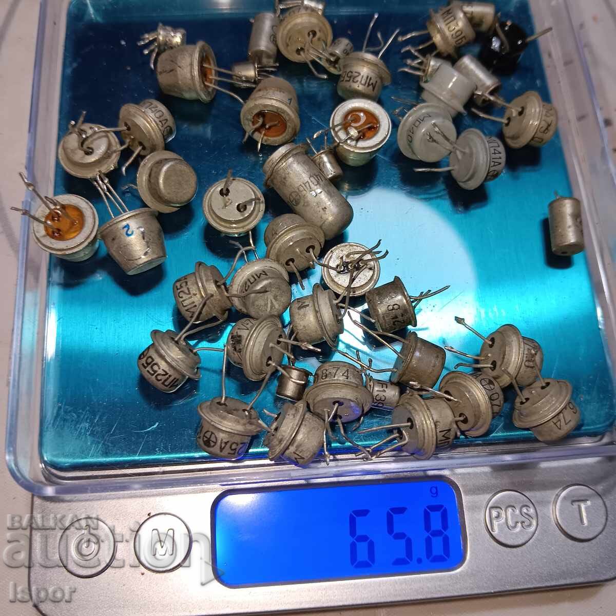 USSR transistors with price 6.00 BGN | € 3.07