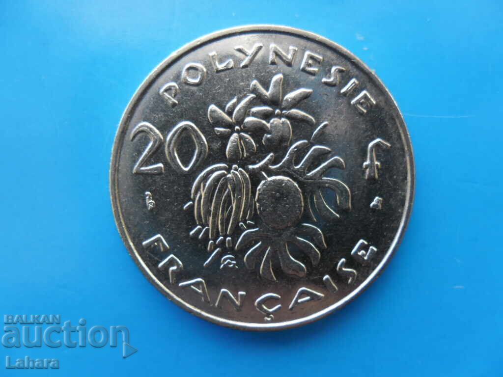 20 франка 1997 г. Френска Полинезия