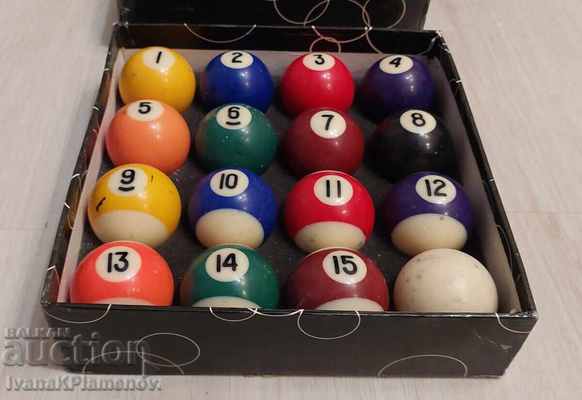 Auction Pool balls Auction Pool balls