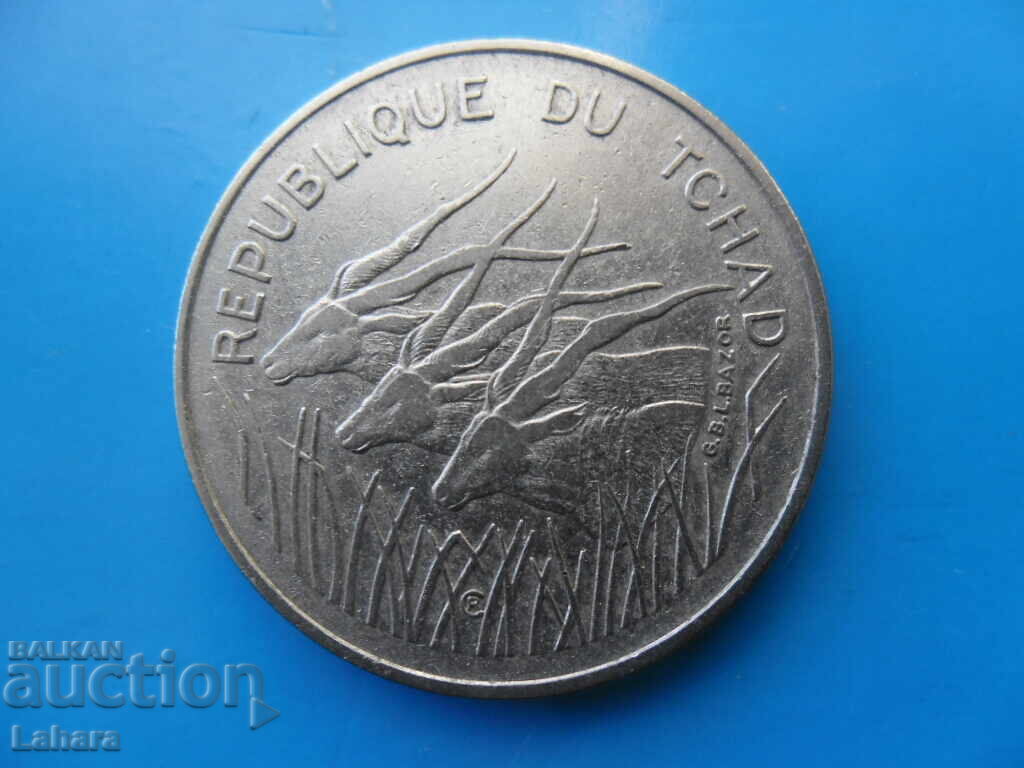 100 φράγκα 1971 τ.Χ. Τσαντ με τιμή 19.00 BGN | € 9.71