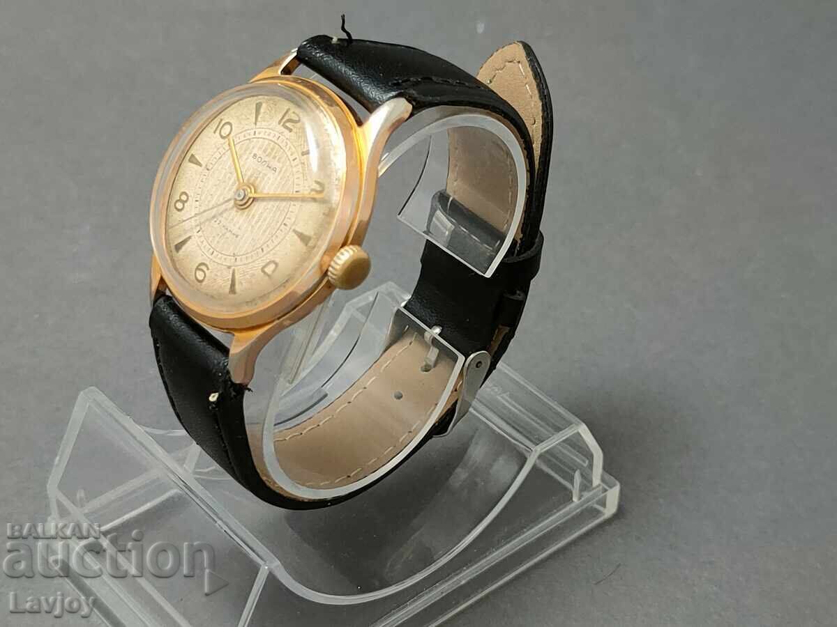 Auction Handmade gold-plated Volna zenith watch Auction Handmade gold-plated Volna zenith watch