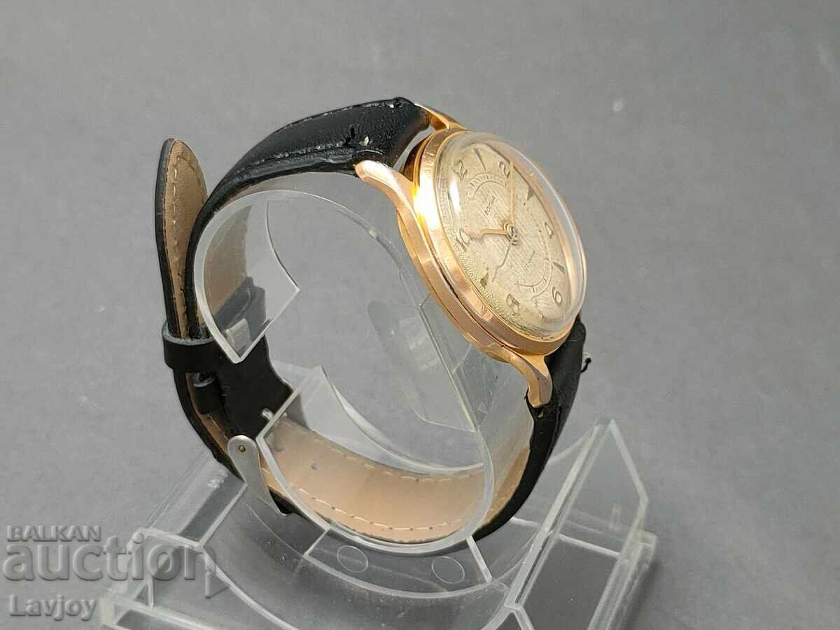 Delivery of Handmade gold-plated Volna zenith watch Delivery of Handmade gold-plated Volna zenith watch
