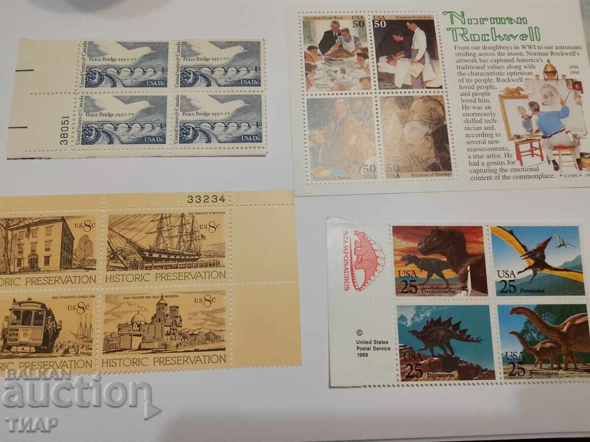 Пощенски марки САЩ -0.01ст Пощенски марки САЩ -0.01ст