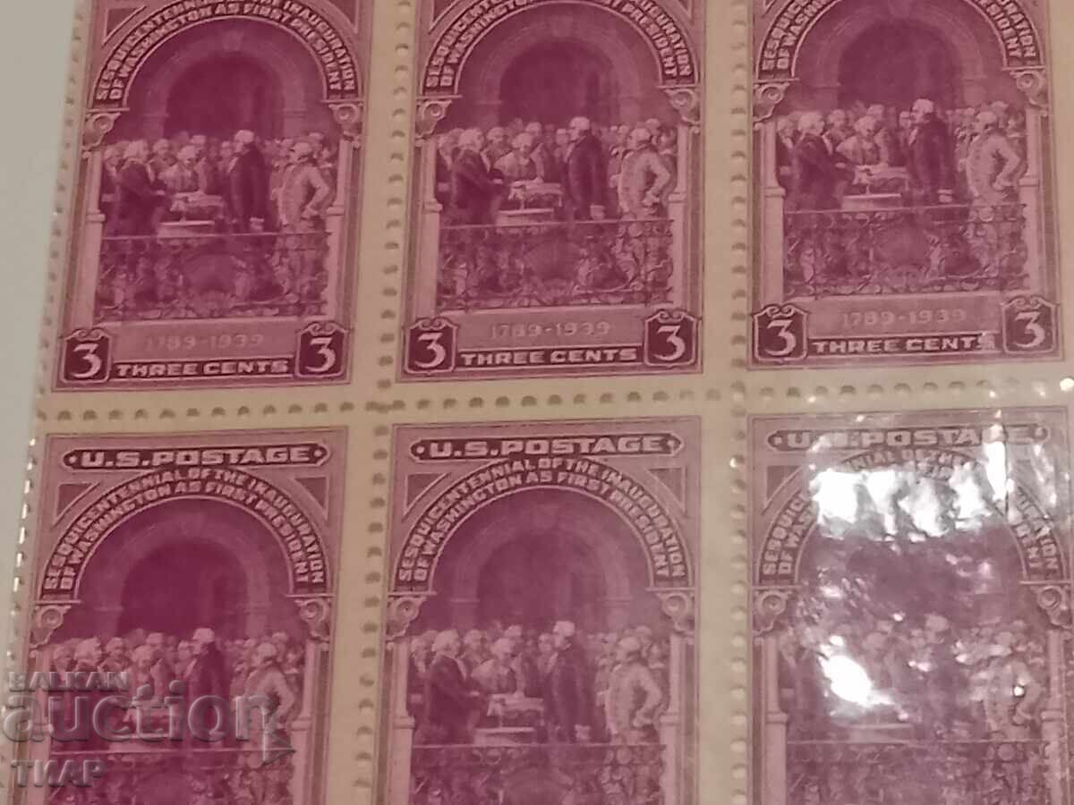 Аукцион Пощенски марки САЩ -0.01ст Аукцион Пощенски марки САЩ -0.01ст