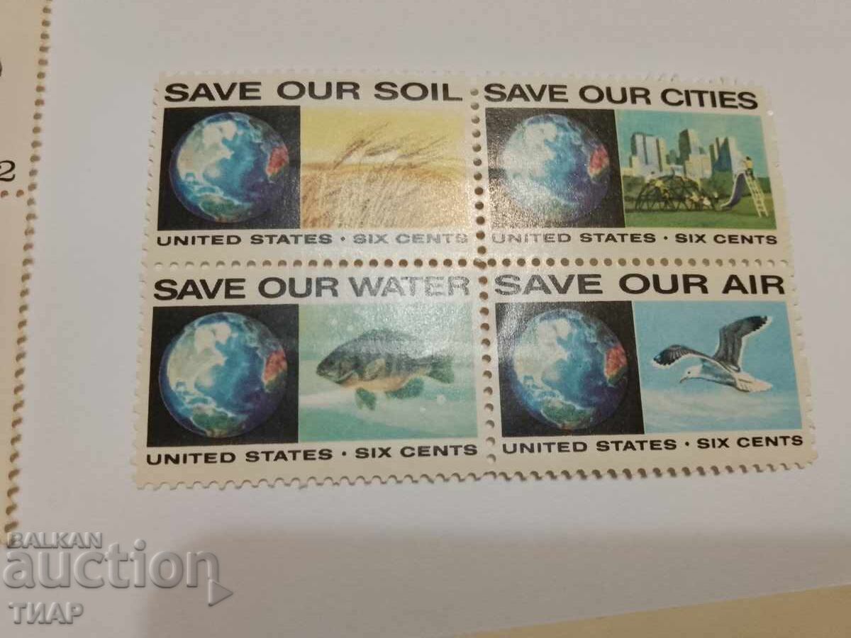 Auction  Postage stamps USA -0.01 cents