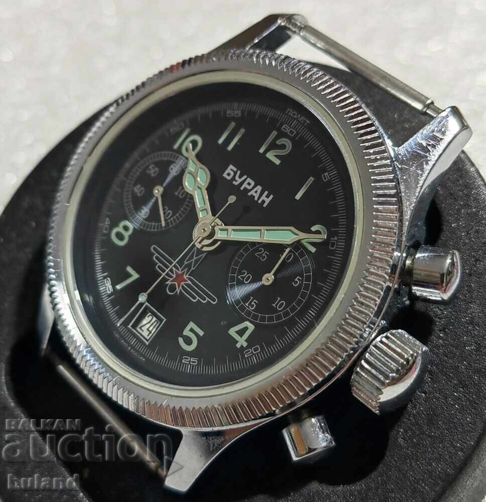 Δημοπρασία Ρωσικό Ρολόι Poljot Buran Χρονογράφος 3133 Poljot Chronograph Δημοπρασία Ρωσικό Ρολόι Poljot Buran Χρονογράφος 3133 Poljot Chronograph