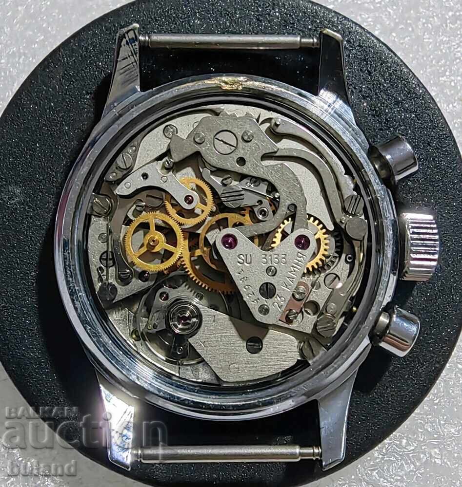 Ρωσικό Ρολόι Poljot Buran Χρονογράφος 3133 Poljot Chronograph - 5 Ρωσικό Ρολόι Poljot Buran Χρονογράφος 3133 Poljot Chronograph - 5