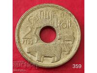 25 pesete 1995 "Y" - Spania - Castilia și León