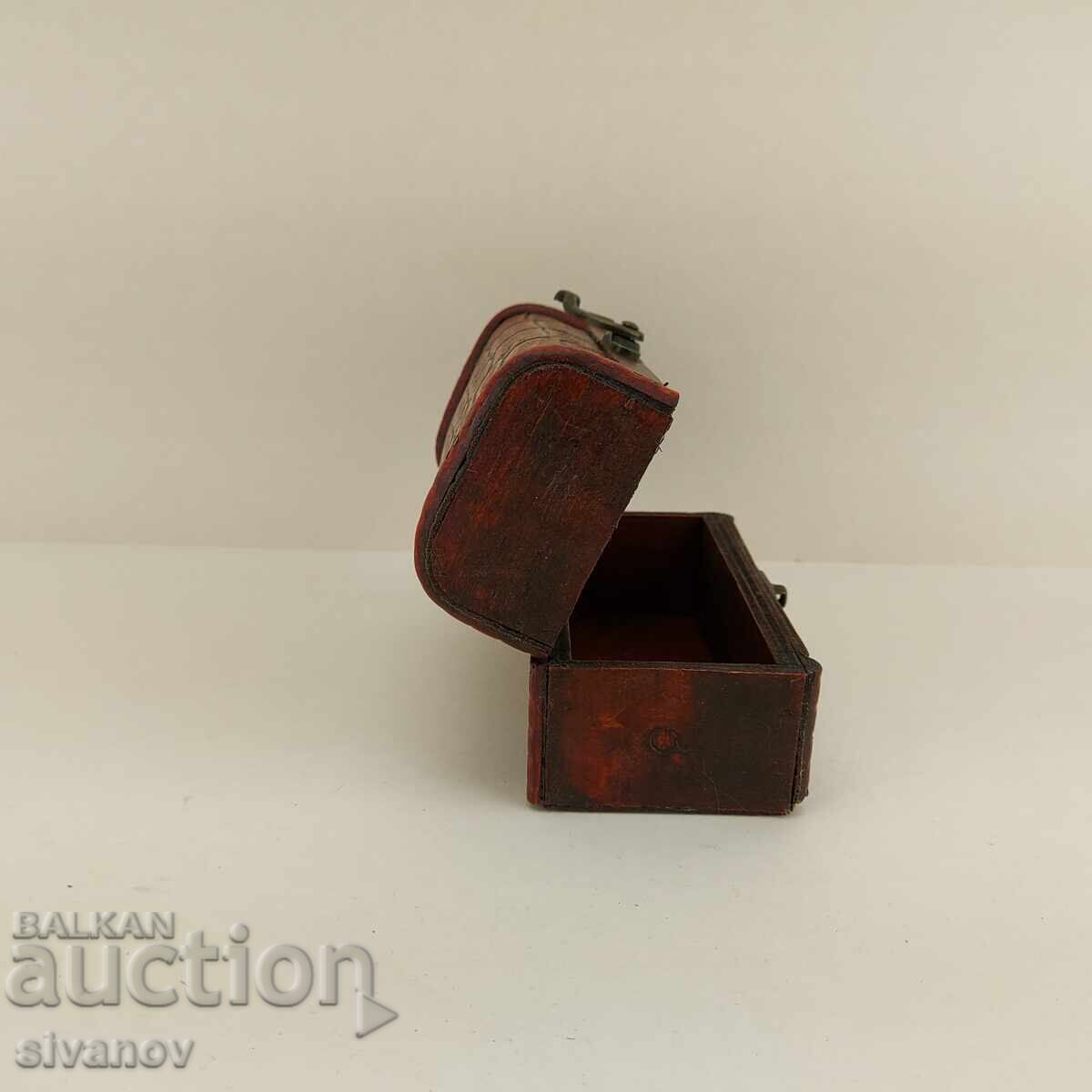 Παράδοση Παλιό ξύλινο κουτί κοσμημάτων #4662