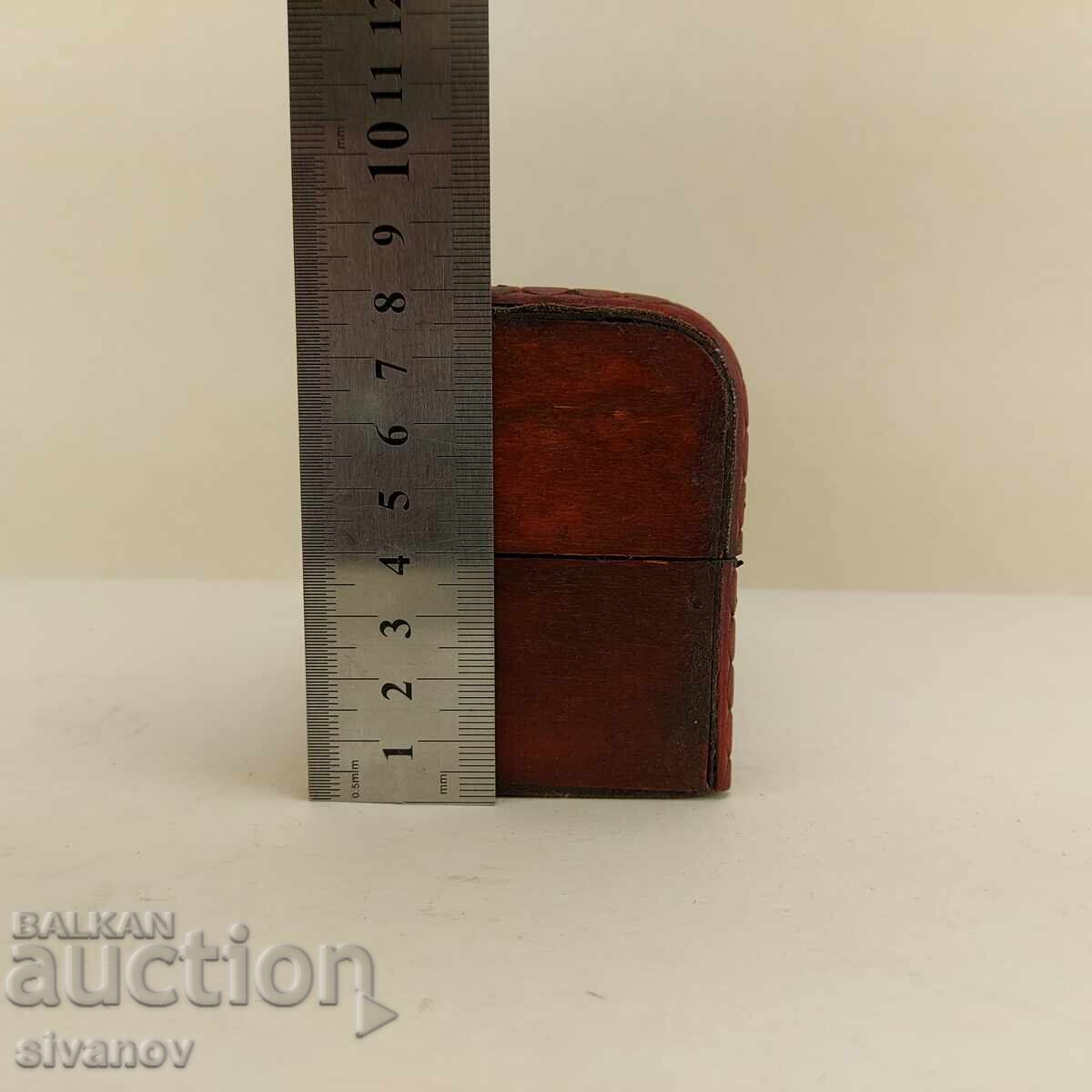 Παλιό ξύλινο κουτί κοσμημάτων #4662 - 7