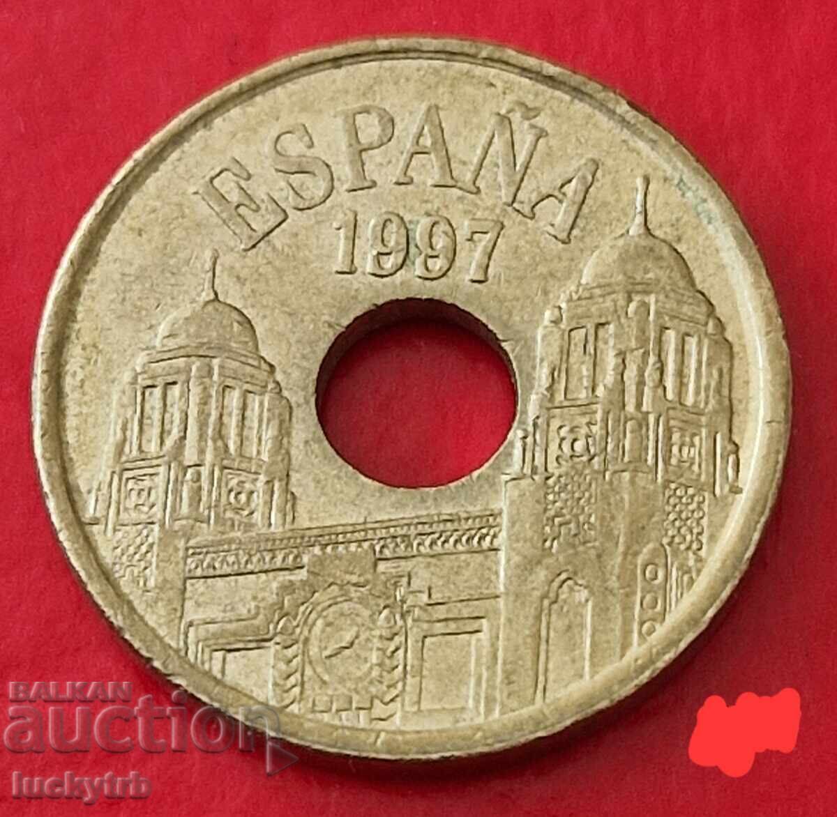 25 песети 1997 - Испания - Мелиля с цена € 0.50 | 0.98 лв.