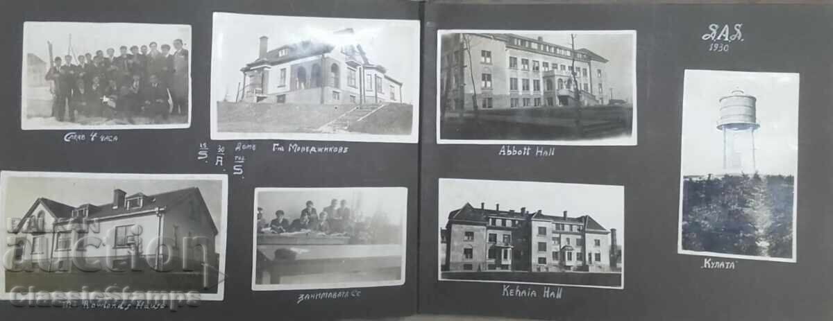 American College Sofia 1930 album with many photos - 6