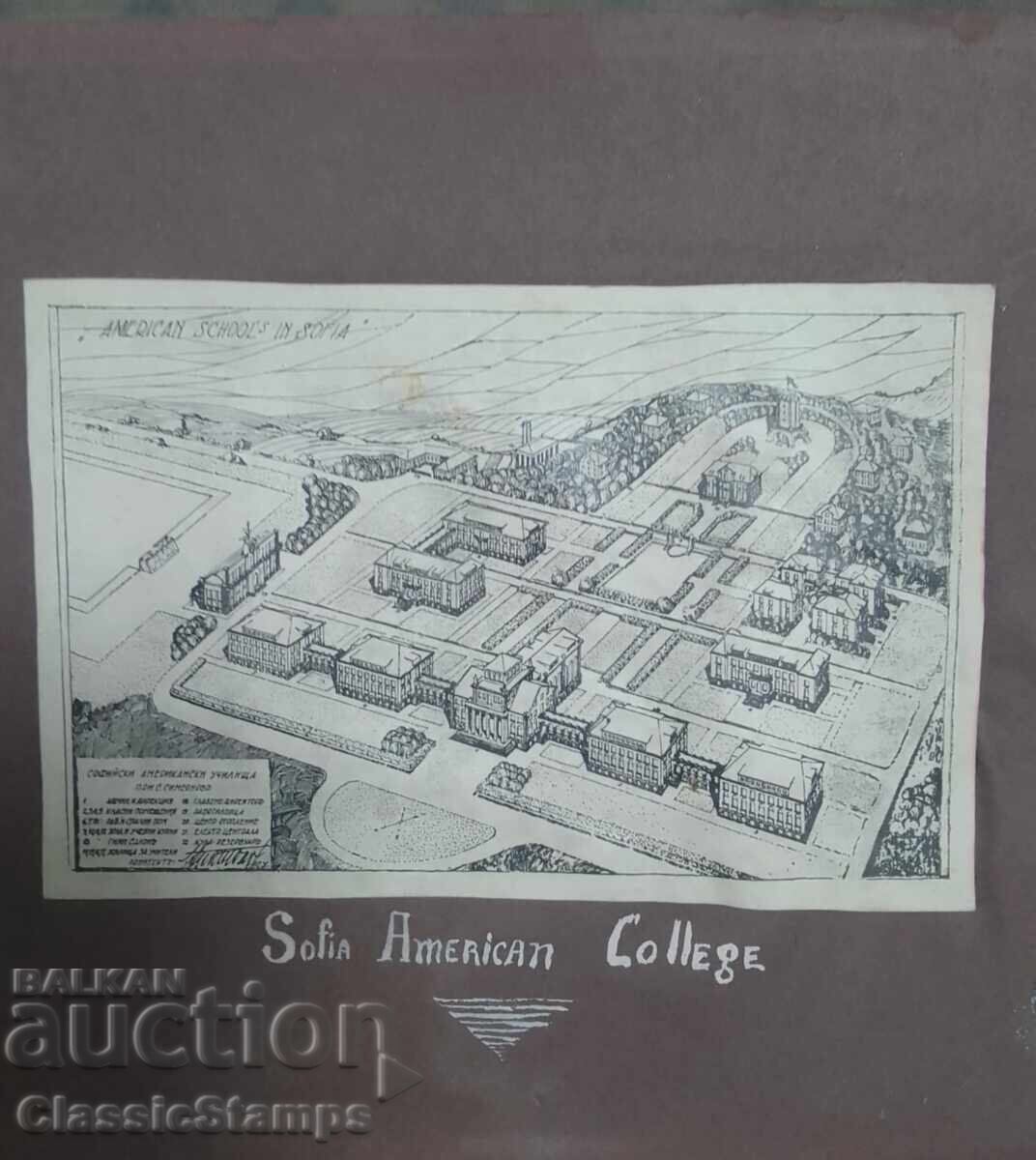 American College Sofia 1930 album with many photos