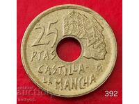 25 pesetas 1996 - Spania - Castilia - La Mancha