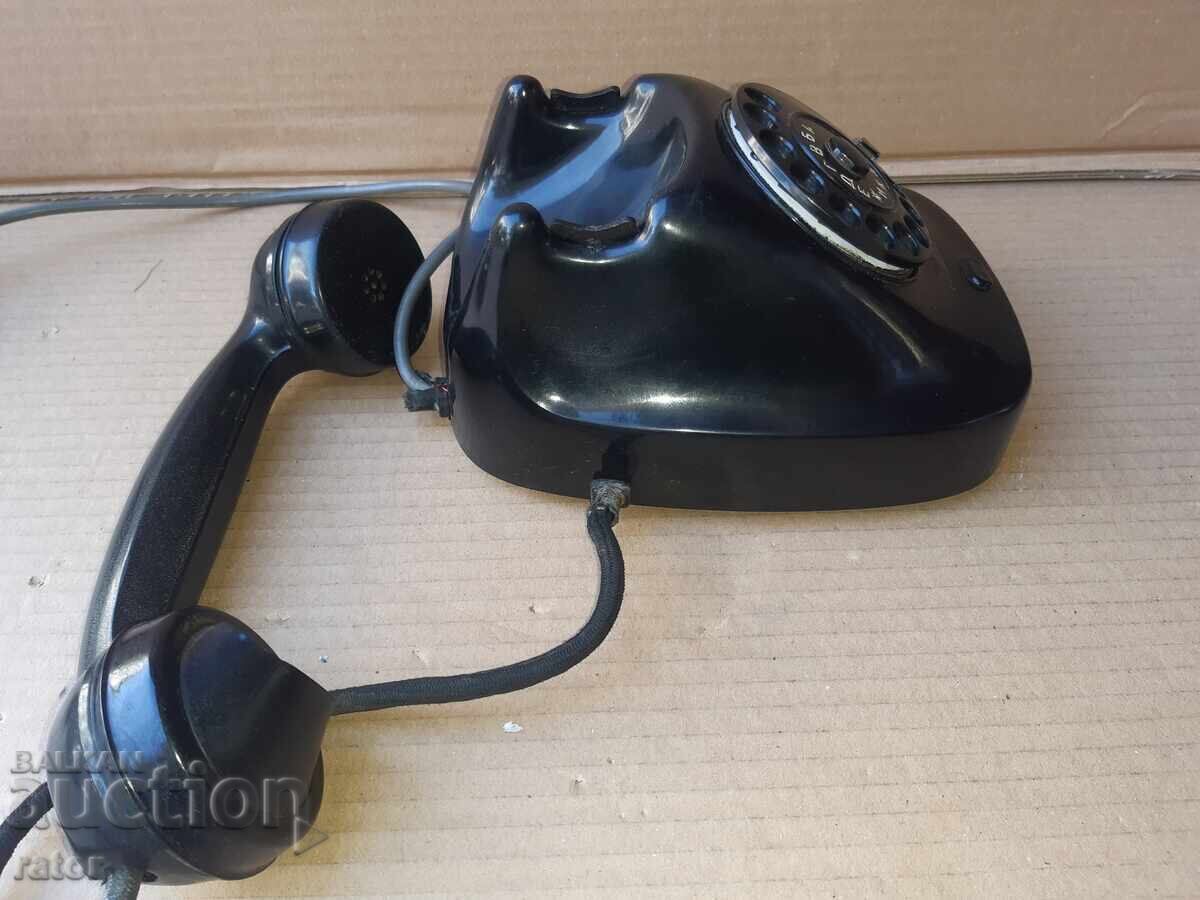 Livrarea Telefon vechi bulgăresc din bachelită - 1963