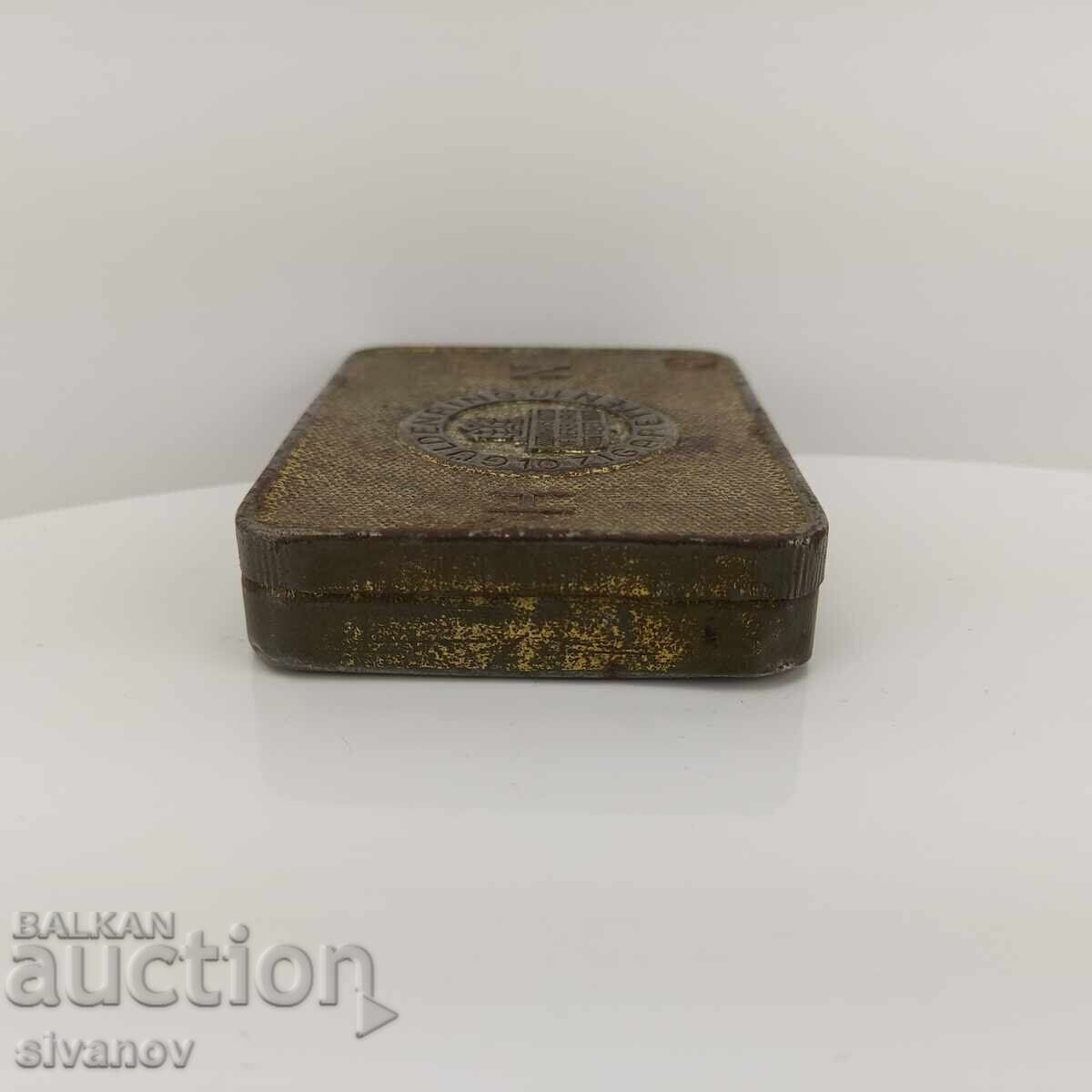 Δημοπρασία Παλιό μεταλλικό κουτί τσιγάρων Haus Neuerburg Guldenring#4689