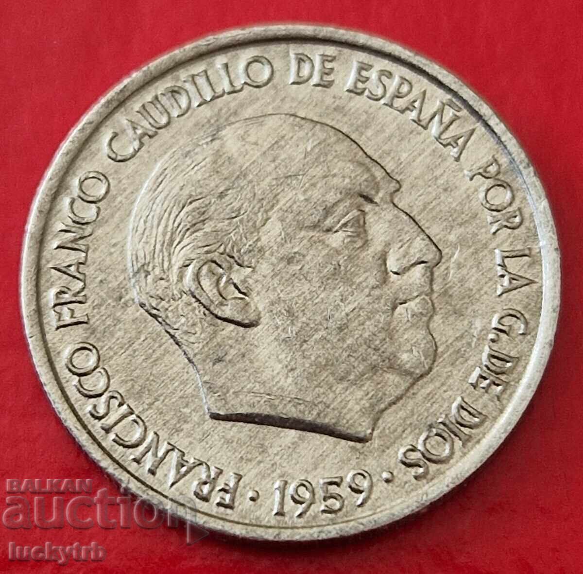 10 λεπτά 1959 - Ισπανία με τιμή 0.70 BGN | € 0.36