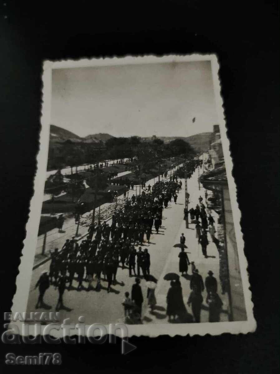 Стара снимка - Военнен парад