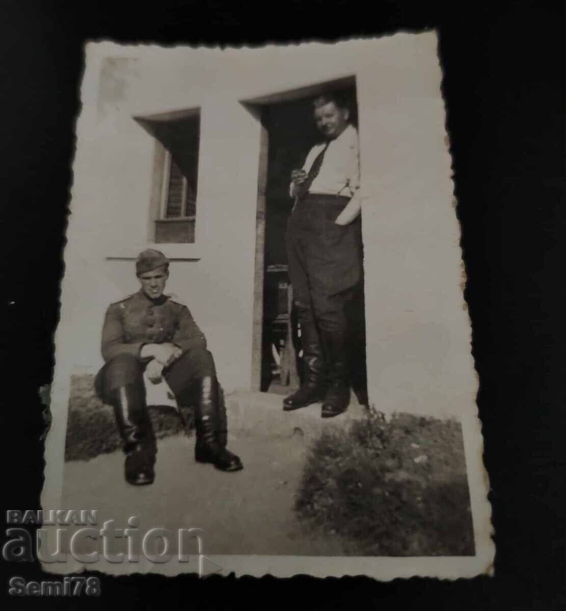 Fotografie veche - Elhovo, tabăra 1944