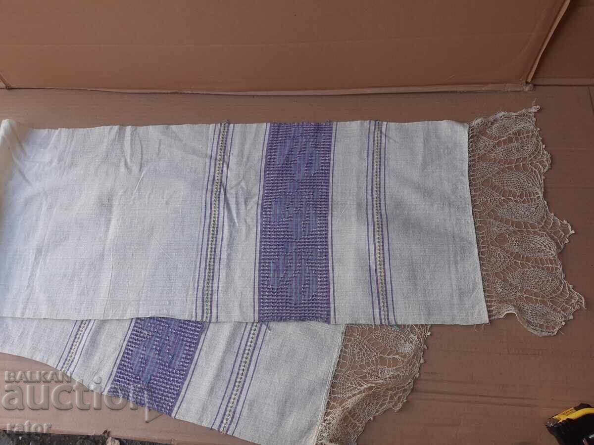 Αυθεντικό υφαντό κεναρένιο μαντήλι με δαντέλα, τελετουργικό μαντήλι με τιμή 17.99 BGN | € 9.20 Αυθεντικό υφαντό κεναρένιο μαντήλι με δαντέλα, τελετουργικό μαντήλι με τιμή 17.99 BGN | € 9.20