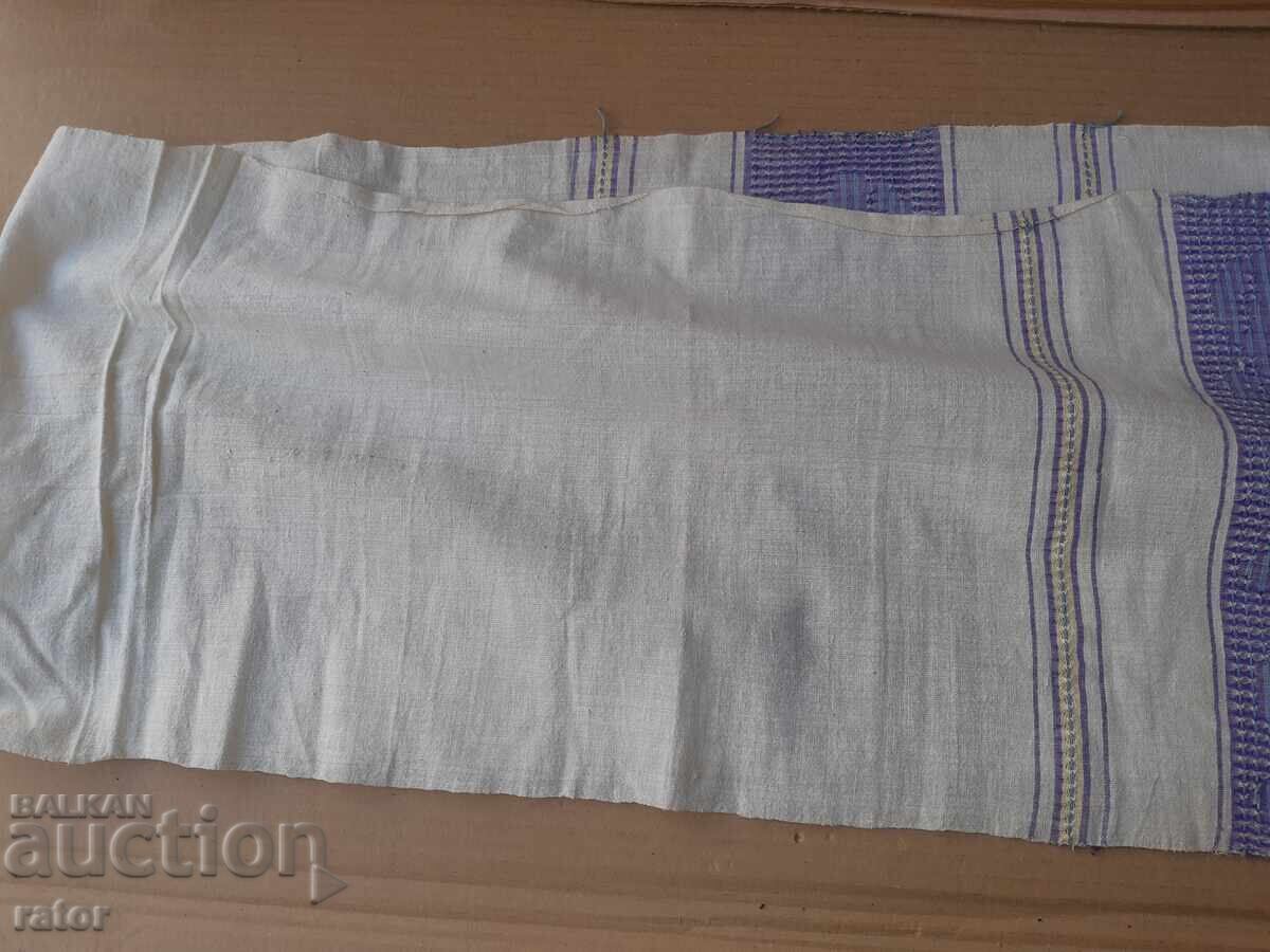 Autentic prosop țesut cu dantelă, pânză rituală - 6