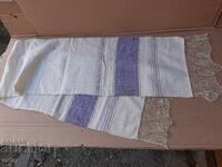 Autentic prosop țesut cu dantelă, pânză rituală