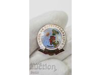 Rare Royal Badge of the Union of Drink Sellers Bulgaria