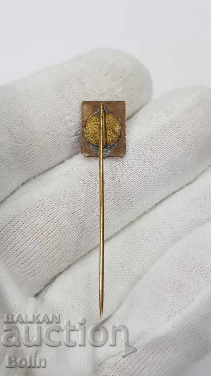 Bulgarian Royal Badge, Sign for 8th Grade Students 1936 Miloshev - 5