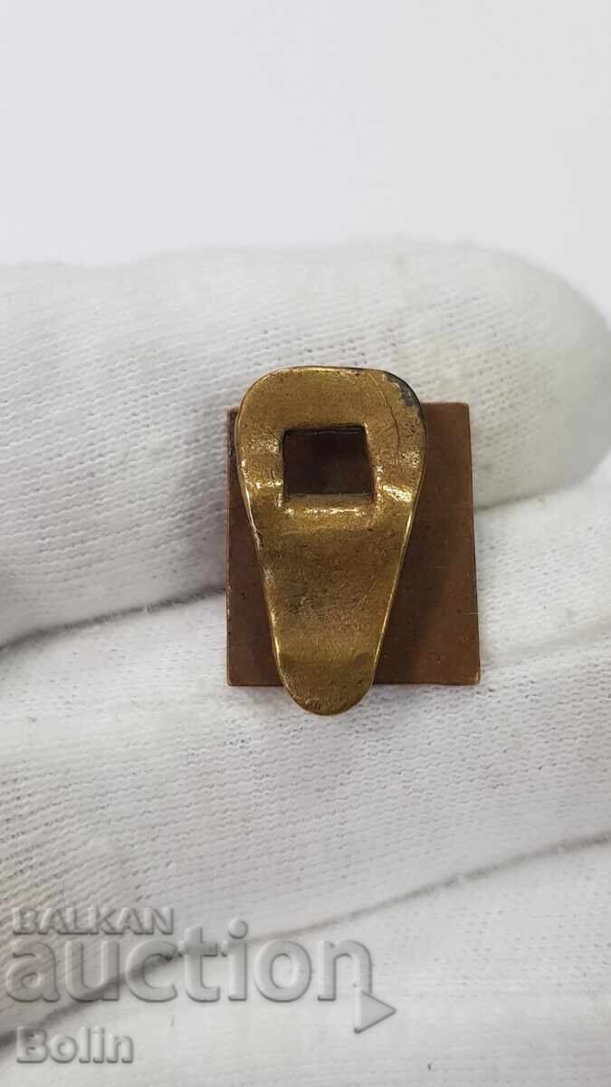 Rare Royal Badge, Bulgarian Pharmacists' Union Pin with price 340.00 BGN | € 173.84